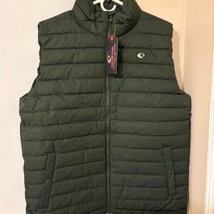 Mossy Oak Dark Green Quilted Vest